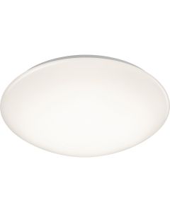 LED Plafondlamp - Trion Luka - 18W - Aanpasbare Kleur - Dimbaar - Afstandsbediening - Rond - Mat Wit