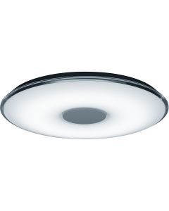 LED Plafondlamp - Trion Tako - 45W - Aanpasbare Kleur - Dimbaar - Afstandsbediening - Rond - Mat Wit