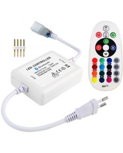 LED Strip Afstandsbediening Set - Smart Slimme RGB Controller - 720W - RGB - Dimbaar - 230V