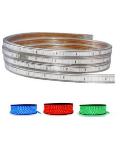 LED Strip RGB - 10 Meter - Dimbaar - IP65 Waterdicht 5050 SMD 230V