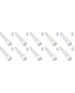 LED TL Buis T8 met Starter 10 Pack - 150cm 22W - Helder/Koud Wit 6400K