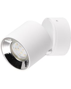 LED Wandlamp - Wandverlichting - Trion Pinati - GU10 Fitting - Rond - Mat Wit - Metaal 1