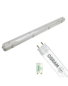 OSRAM - LED TL Armatuur met T8 Buis - SubstiTUBE Value EM 865 - Aigi Hari - 150cm Enkel - 19.1W - Helder/Koud Wit 6500K 