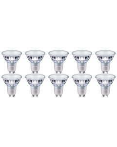 PHILIPS - LED Spot 10 Pack - MASTER 927 36D VLE - GU10 Fitting - DimTone Dimbaar - 4.9W - Warm Wit 2200K-2700K | Vervangt 50W