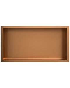 Wiesbaden Demis Inbouwnis - 30x60x10cm - Geborsteld Brons Koper