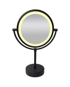 LED Wandlamp - Wandverlichting - Trion Vistas - 3W - Warm Wit 3000K - Rond - Glans Chroom - Aluminium