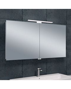 LED Badkamerspiegel - Trion Aluna - Rechthoek - IP44 - Touch Schakelaar - 18W - Aanpasbare Kleur - Spiegelglas 1