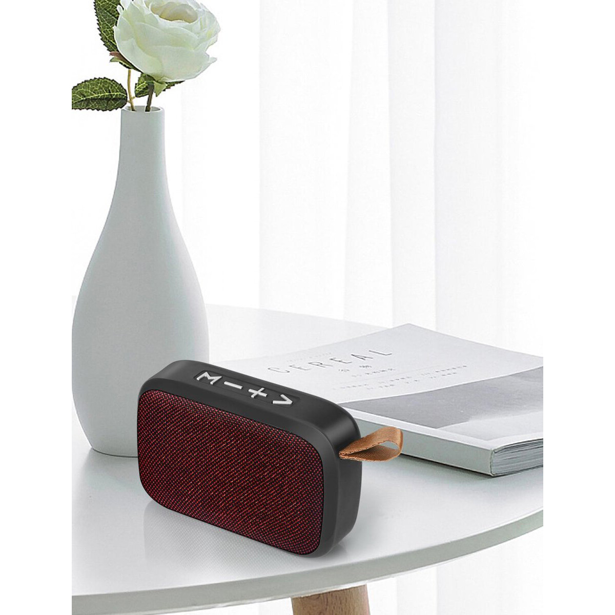 Draadloze Bluetooth Speaker - Aigi Trunck - Rood