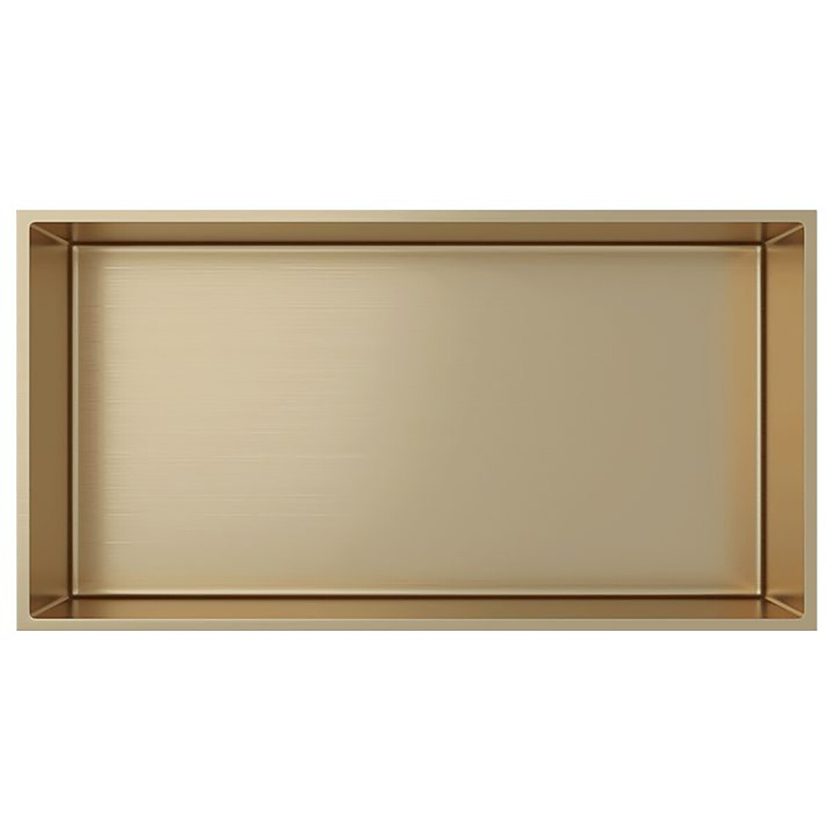 Inbouwnis - Leoni Nima - 30x60x10cm - Geborsteld Goud