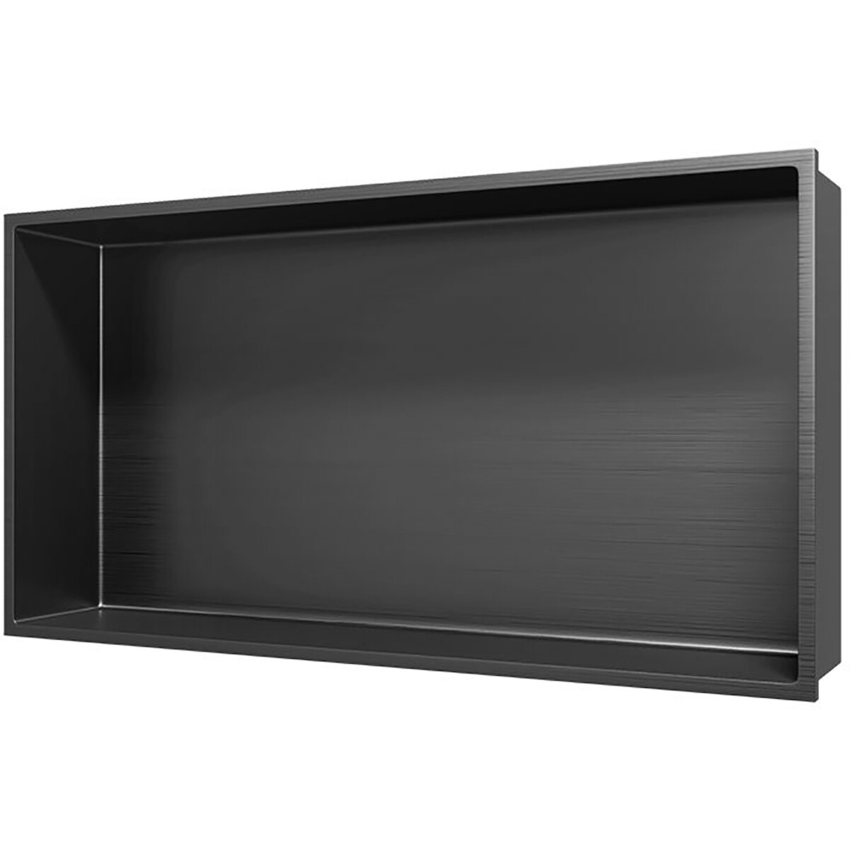 Inbouwnis - Leoni Nima - 30x60x10cm - Gunmetal Grijs