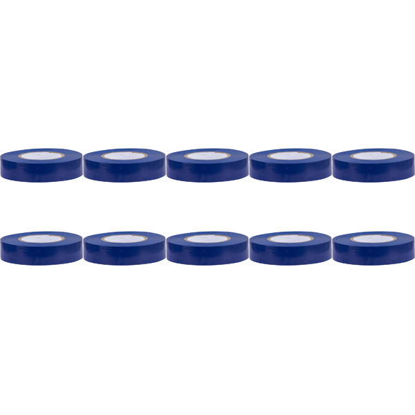 Isolatietape 10 Pack - Yurga - Blauw - 20mmx20m