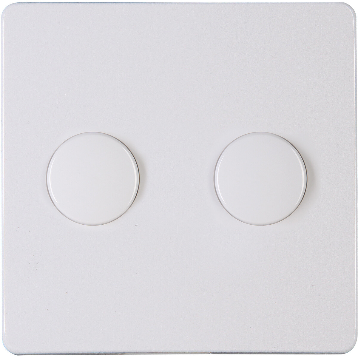 KOPP - Afdekplaat/Centraalplaat - Paris HK05 - DUO Dimmer - Arctic Glans Wit