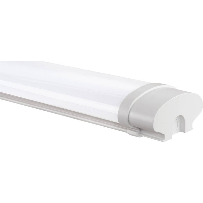 LED TL Armatuur - LED Balk - Niro - 90W - Waterdicht IP65 - Helder/Koud Wit 6400K - Kunststof 150cm