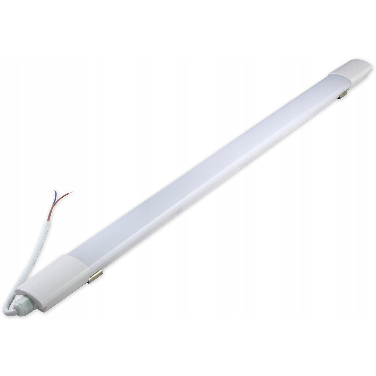 LED TL Armatuur - LED Balk - Prixa Blin - 18W - Waterdicht IP65 - Natuurlijk Wit 4000K - Kunststof - 60cm