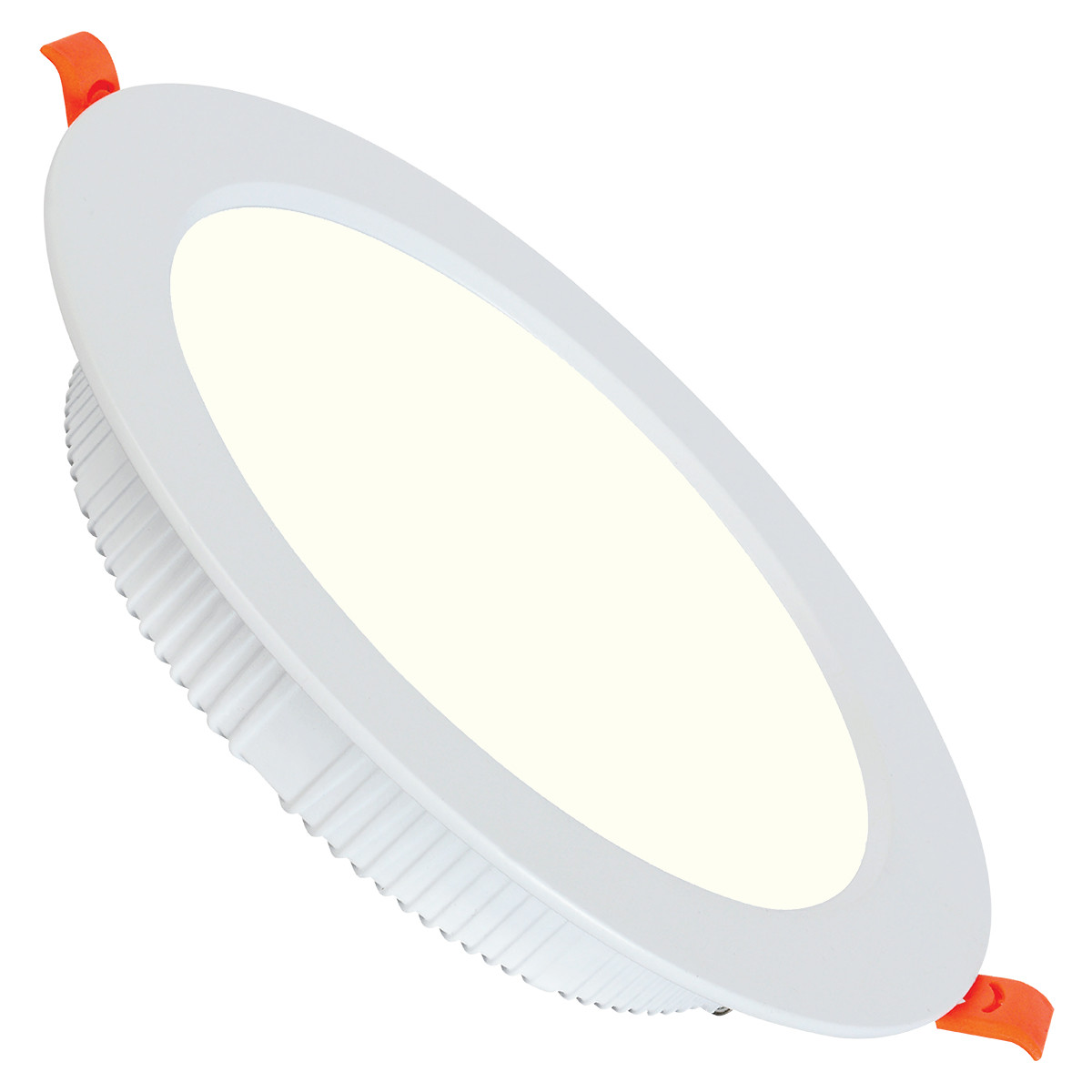 LED Downlight - Alexy - Inbouw Rond 8W - Natuurlijk Wit 4200K - Mat Wit Aluminium - Ø98mm