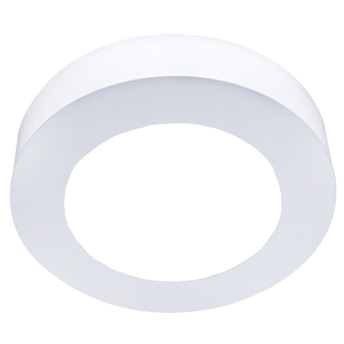 LED Downlight Slim Pro - Aigi Strilo - Opbouw Rond 6W - Helder/Koud Wit 6000K - Mat Wit - Kunststof