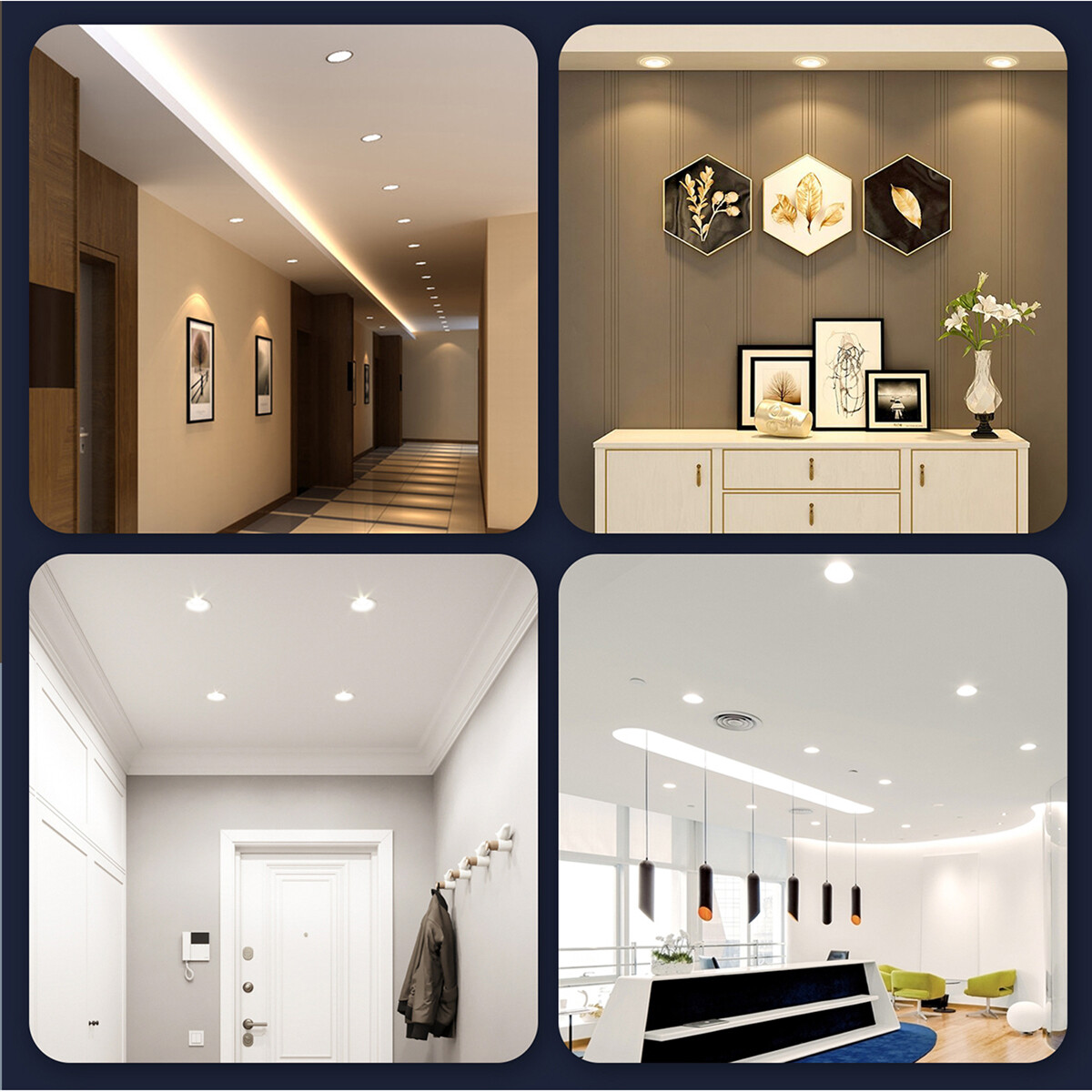 LED Downlight - Smart LED - Wifi LED - Slimme LED - Aigi Zumba - 6W - Aanpasbare Kleur - Inbouw Rond - Mat Wit - Aluminium - Ø115mm