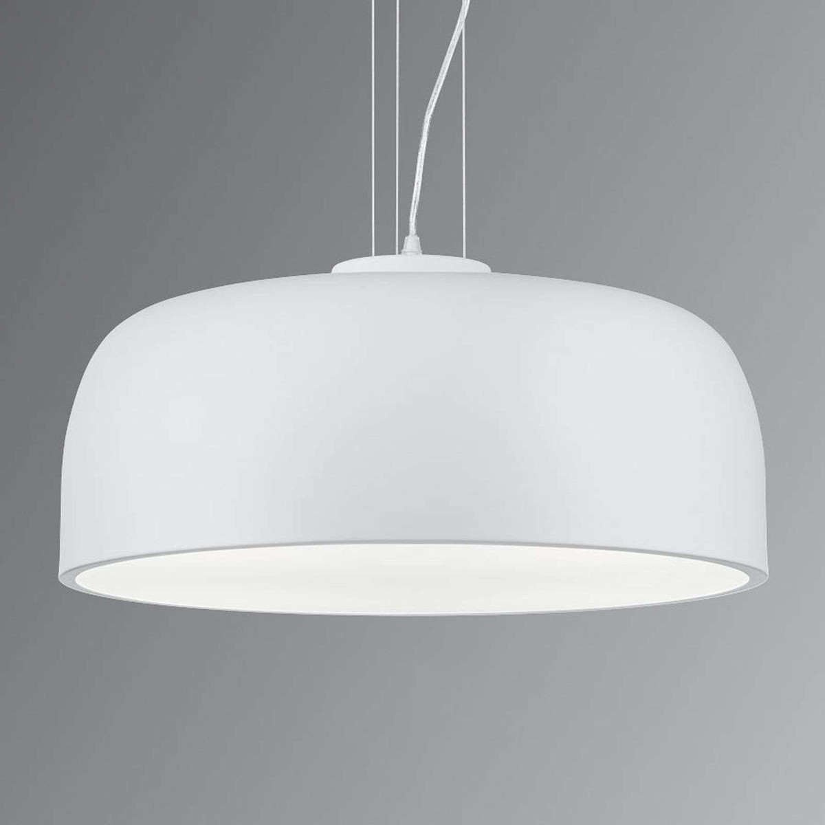 LED Hanglamp - Trion Barnon - E27 Fitting - 4-lichts - Rond - Mat Wit Aluminium