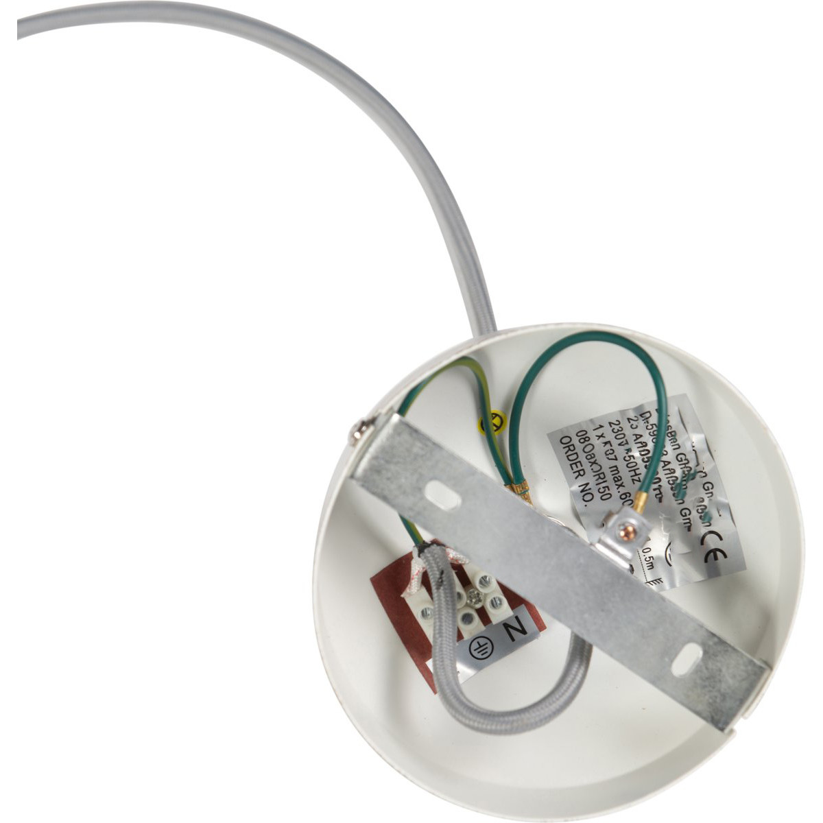 LED Hanglamp - Trion Bola - E27 Fitting - Rond - Mat Lichtbruin Hout