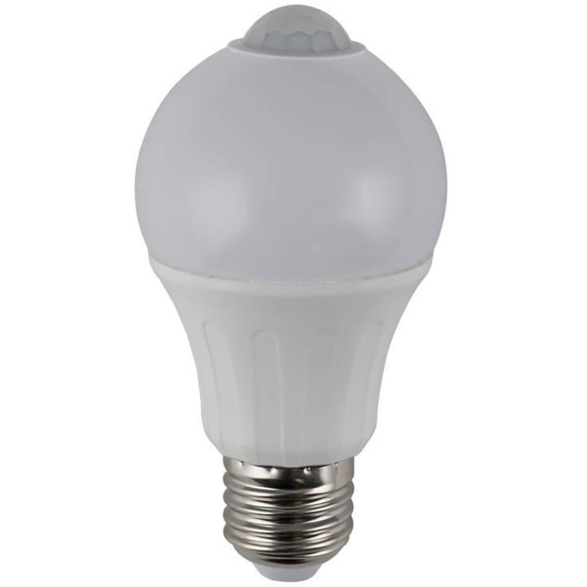 LED Lamp met Bewegingssensor - Aigi Linido - A60 - E27 Fitting - 6W - Warm Wit 3000K