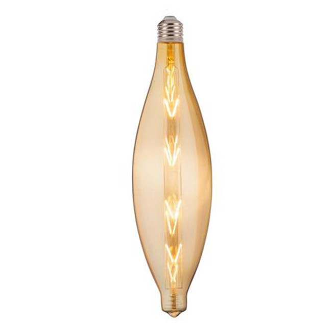 LED Lamp - Design - Elipo - E27 Fitting - Amber - 8W - Warm Wit 2200K