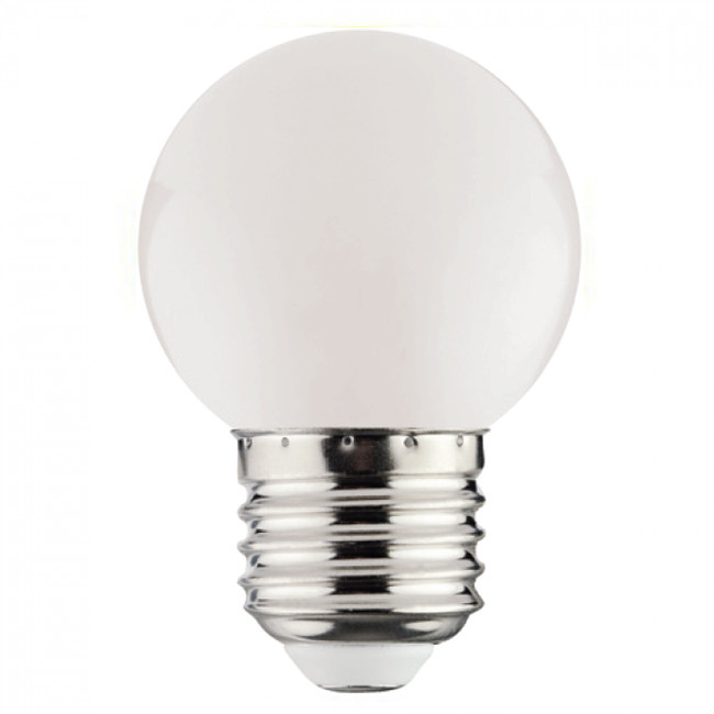 LED Lamp E27 - Kozolux Romba - Wit Gekleurd - 1W