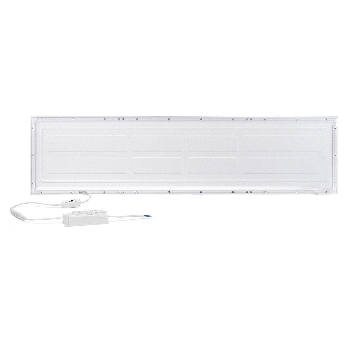 LED Paneel 30x120 - Velvalux Lumis - LED Paneel Systeemplafond - Warm Wit 3000K - 40W - Inbouw - Rechthoek - Wit - Flikkervrij