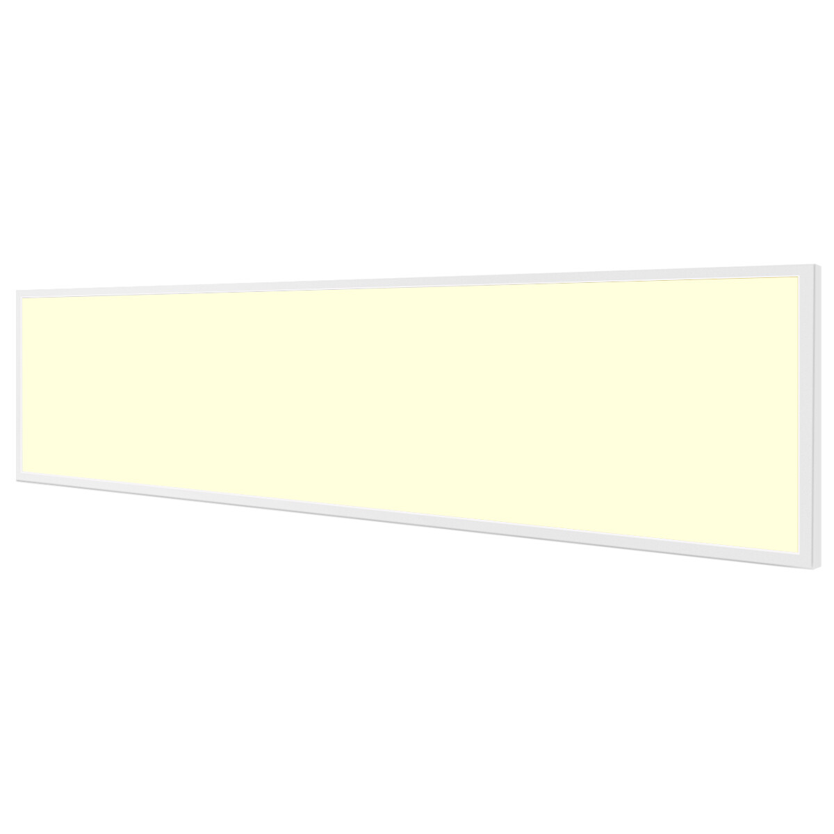 LED Paneel 30x120 - Velvalux Lumis - LED Paneel Systeemplafond - Warm Wit 3000K - 40W - Inbouw - Rechthoek - Wit - Flikkervrij