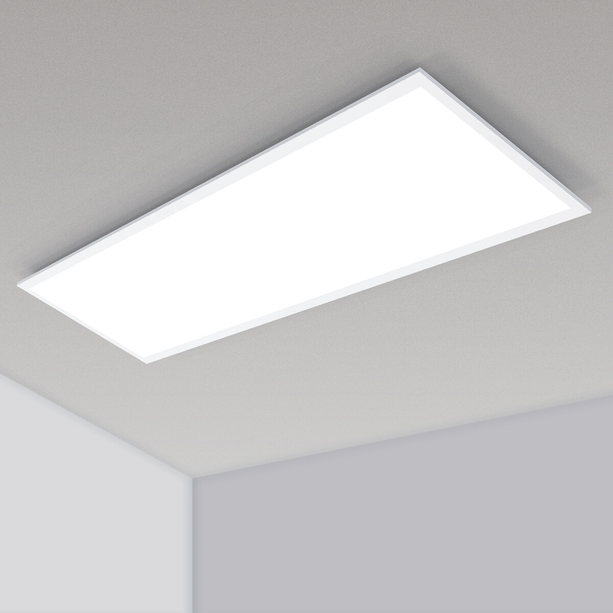 LED Paneel 30x60 - Velvalux Lumis - LED Paneel Systeemplafond - Natuurlijk Wit 4000K - 24W - Inbouw - Rechthoek - Wit - Flikkervrij