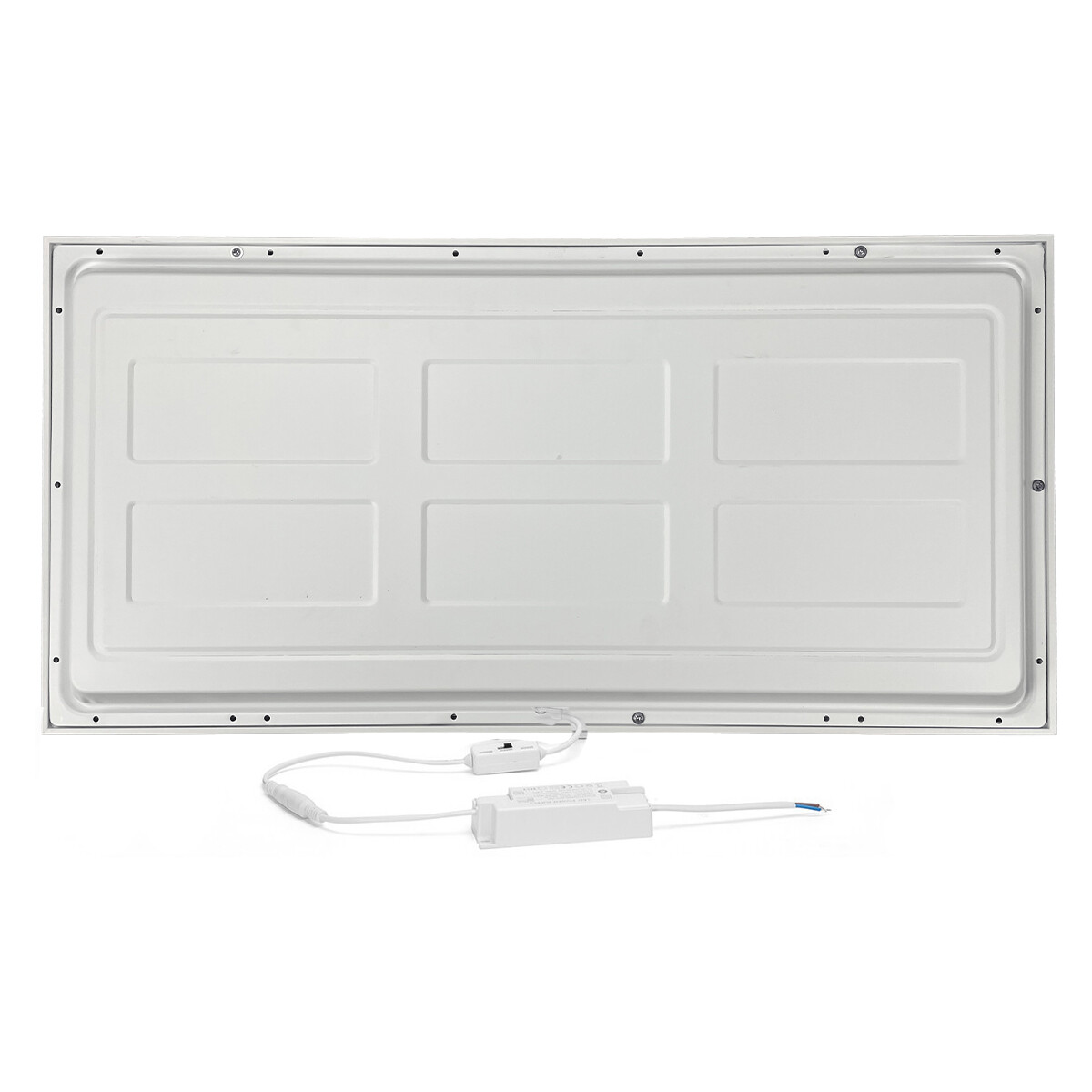 LED Paneel 30x60 - Velvalux Lumis - LED Paneel Systeemplafond - Natuurlijk Wit 4000K - 24W - Inbouw - Rechthoek - Wit - Flikkervrij