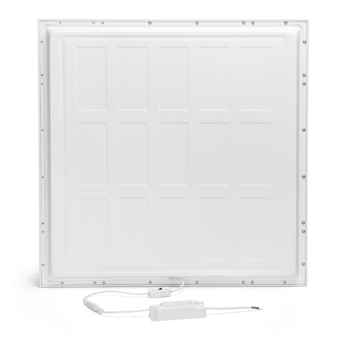 LED Paneel 60x60 - Velvalux Lumis - Natuurlijk Wit 4000K - 36W - Opbouw - Vierkant - Wit - Flikkervrij