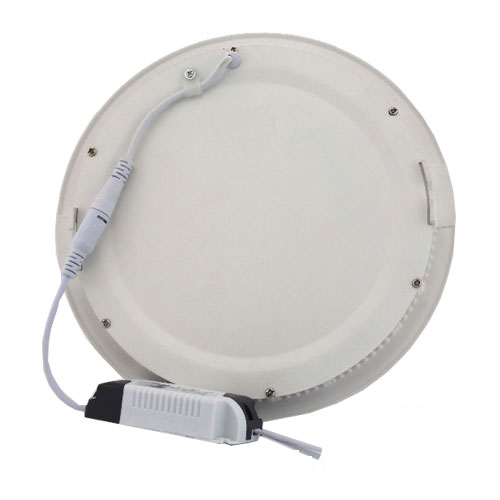 LED Downlight Slim - Inbouw Rond 3W - Dimbaar - Helder/Koud Wit 6400K - Mat Wit Aluminium - Ø83mm