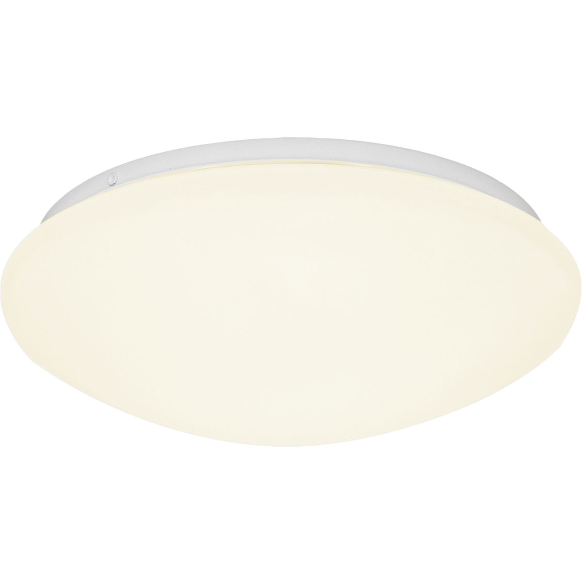 LED Plafondlamp met Sensor - Velvalux - 12W 1300lm - Natuurlijk Wit 4000K - Spatwaterdicht IP44 - Opbouw - Rond - Wit