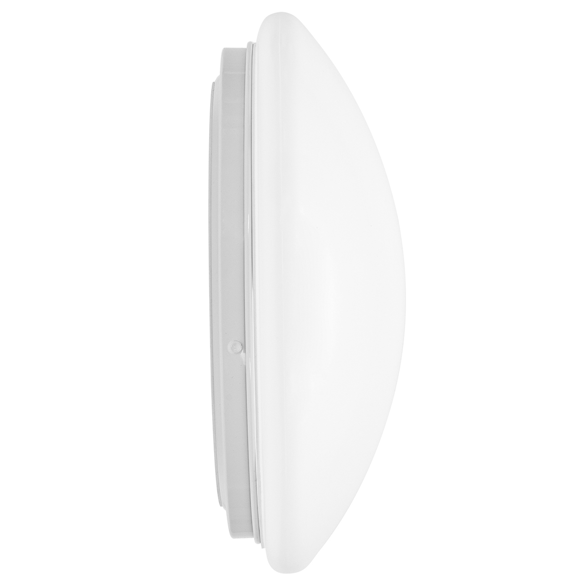 LED Plafondlamp met Sensor - Velvalux - 12W 1300lm - Warm Wit 3000K - Spatwaterdicht IP44 - Opbouw - Rond - Wit