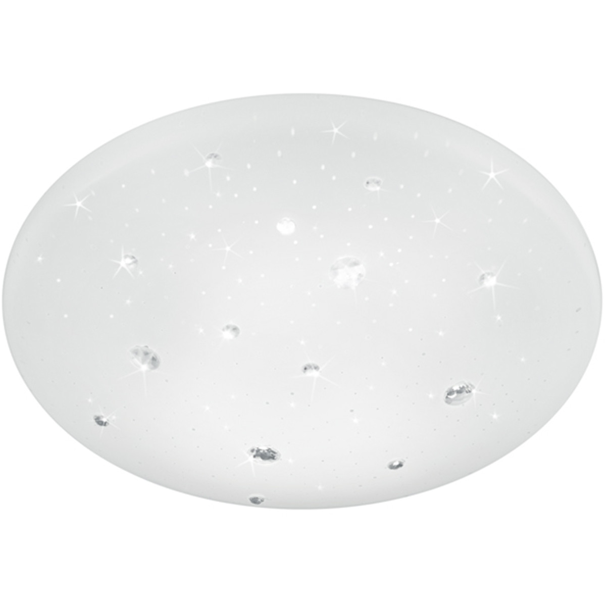 LED Plafondlamp - Badkamerlamp - Trion Acinoa - Spatwaterdicht IP44 - 12W - Natuurlijk Wit 4000K - Rond - Mat Wit