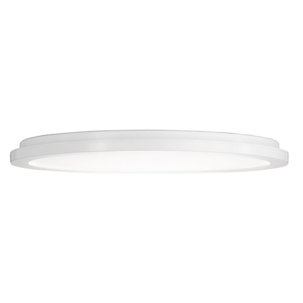 LED Plafondlamp - Badkamerlamp - Trion Camy - Opbouw Rond 9W - Spatwaterdicht IP44 - Dimbaar - Warm Wit 3000K - Mat Wit