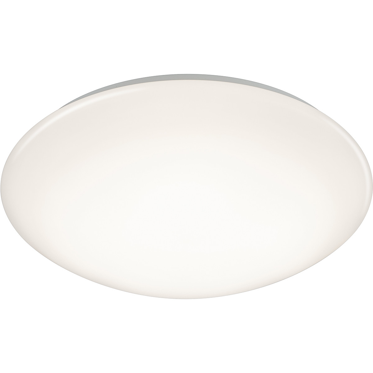 LED Plafondlamp - Trion Luka - 18W - Aanpasbare Kleur - Dimbaar - Afstandsbediening - Rond - Mat Wit