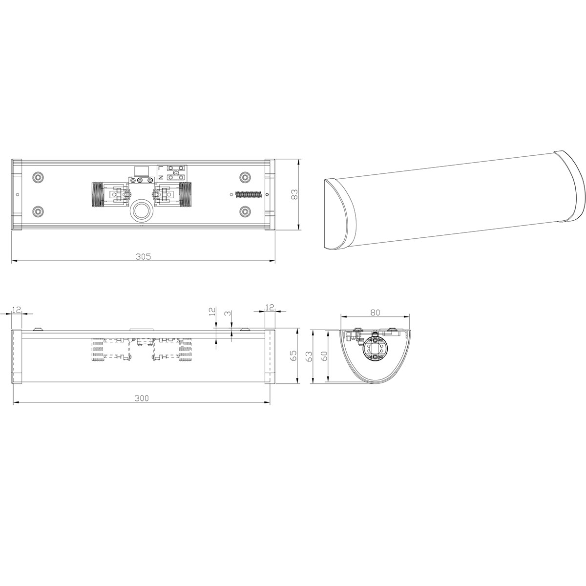 LED Wandlamp - Wandverlichting - Trion Xiany - E14 Fitting - 3-lichts - Rond - Glans Chroom - Aluminium