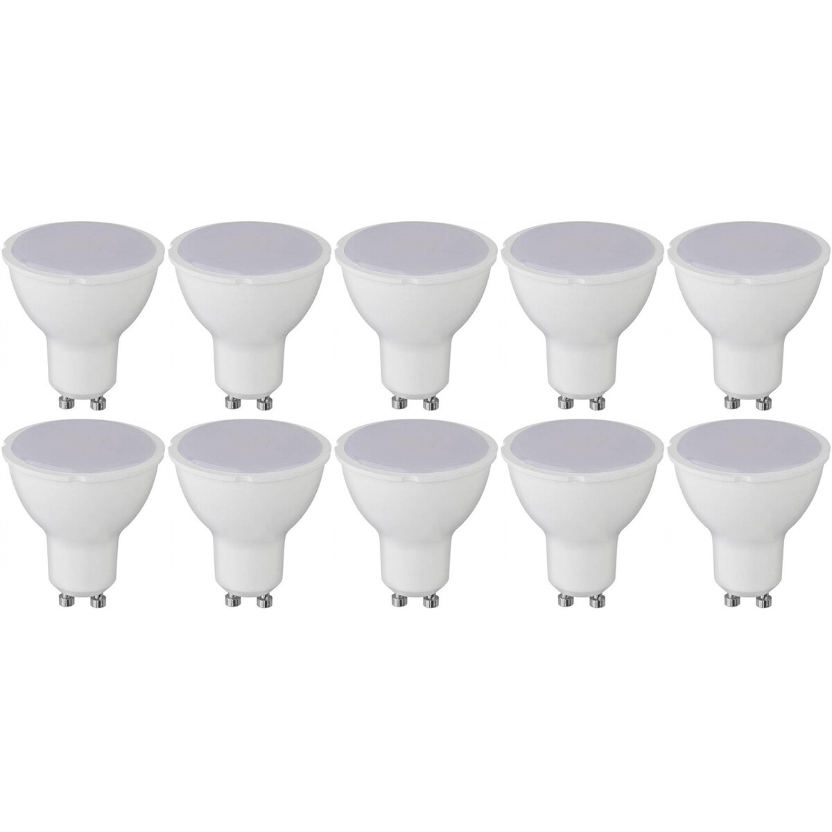 LED Spot 10 Pack - GU10 Fitting - 4W - Helder/Koud Wit 6400K