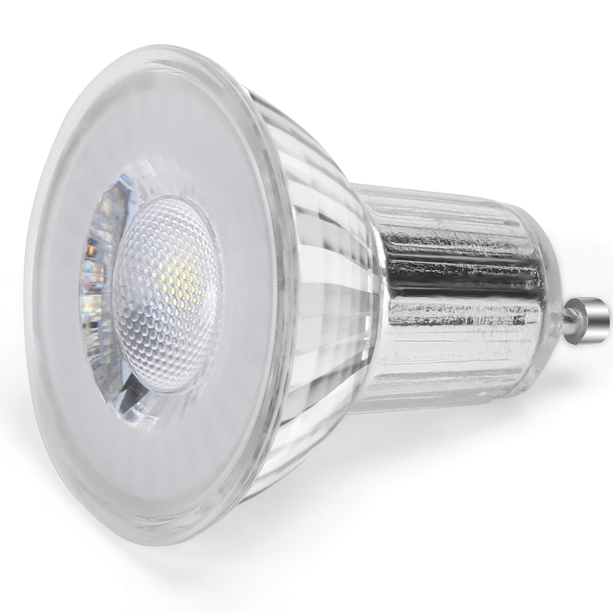 LED Spot - GU10 PAR16 - Velvalux - Dimbaar - 6W 480lm 38D - 840 Natuurlijk Wit 4000K | Vervangt 68W