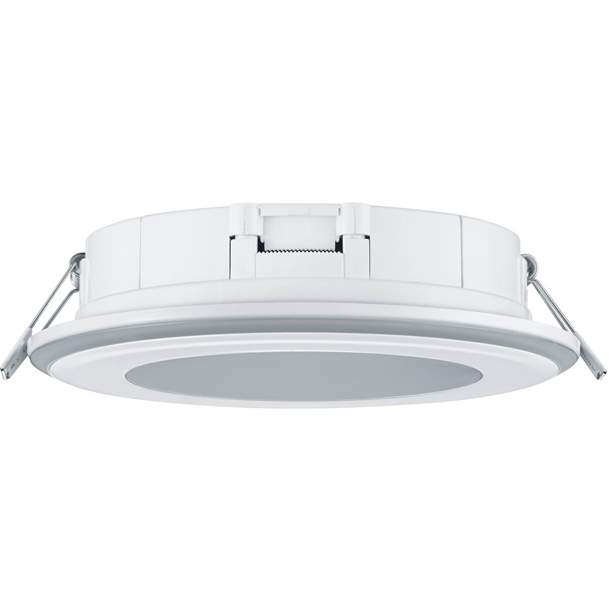 LED Spot - Inbouwspot - Trion Auran - 10W - Warm Wit 3000K - Rond - Mat Wit - Kunststof