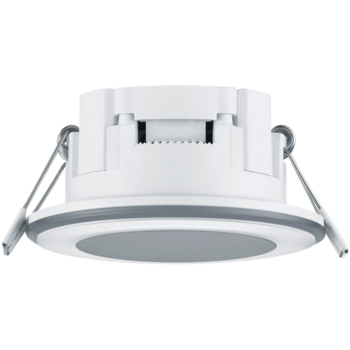 LED Spot - Inbouwspot - Trion Auran - 5W - Warm Wit 3000K - Rond - Mat Wit - Kunststof