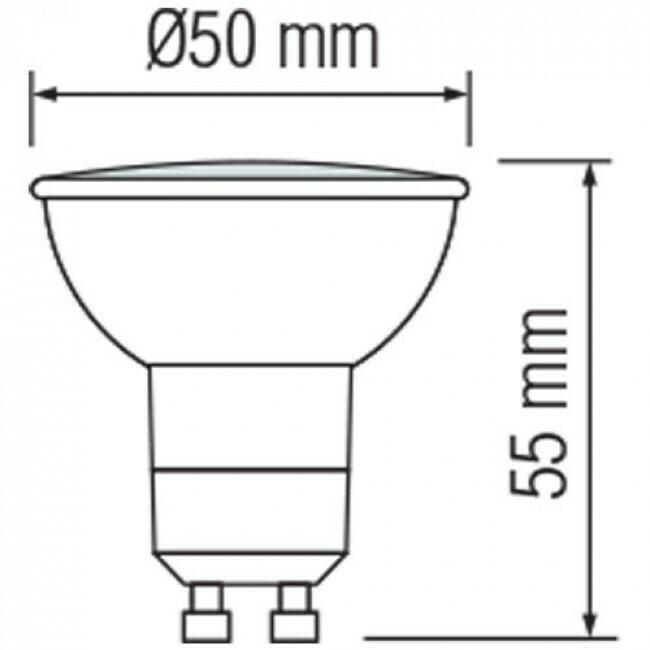 LED Spot Set - GU10 Fitting - Inbouw Rond - Mat Zwart - 4W - Natuurlijk Wit 4200K - Ø85mm