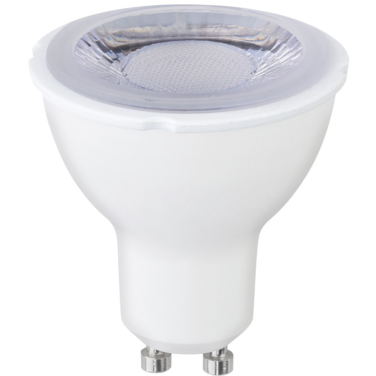 LED Spot Set - Pragmi Aerony Pro - GU10 Fitting - Dimbaar - Inbouw Rond - Mat Wit - 6W - Warm Wit 3000K - Kantelbaar - Ø82mm