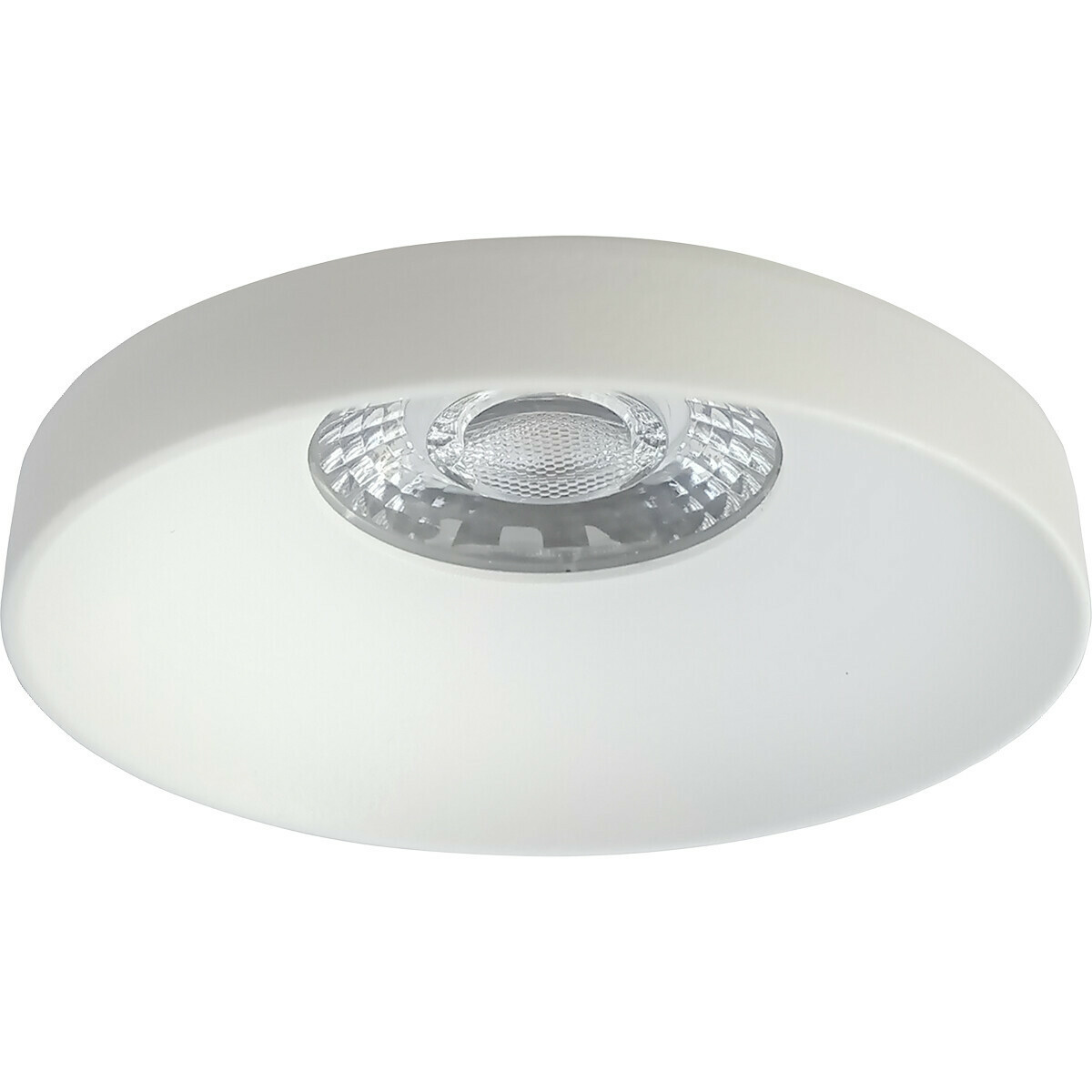 LED Spot Set - Pragmi Vrito Pro - GU10 Fitting - Dimbaar - Inbouw Rond - Mat Wit - 6W - Natuurlijk Wit 4200K - Ø82mm