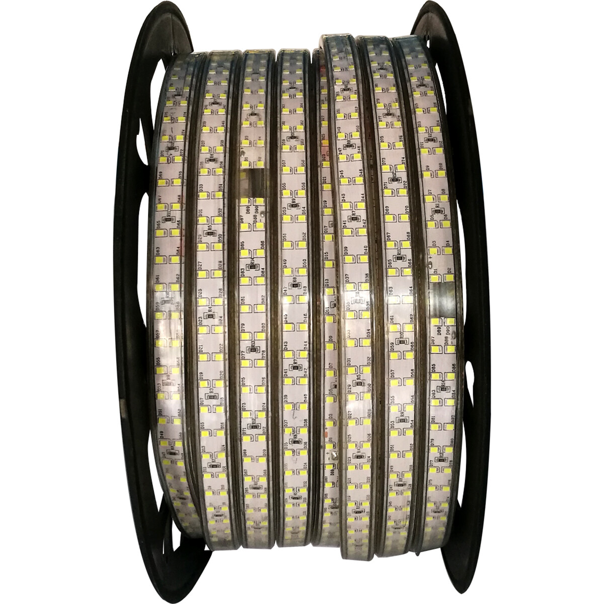 LED Strip - Aigi Strobi - 50 Meter - IP65 Waterdicht - Helder/Koud Wit 6500K - 2835 SMD 230V