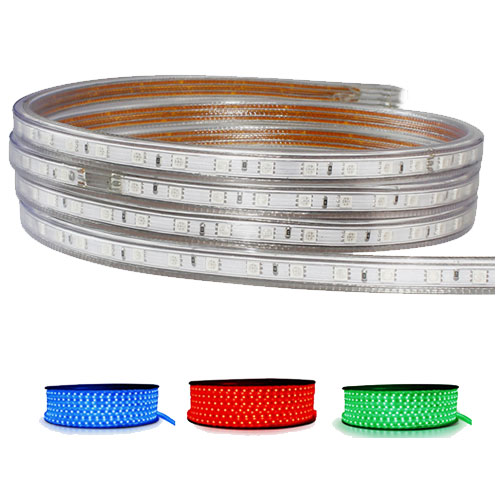 LED Strip RGB - 10 Meter - Dimbaar - IP65 Waterdicht 5050 SMD 230V