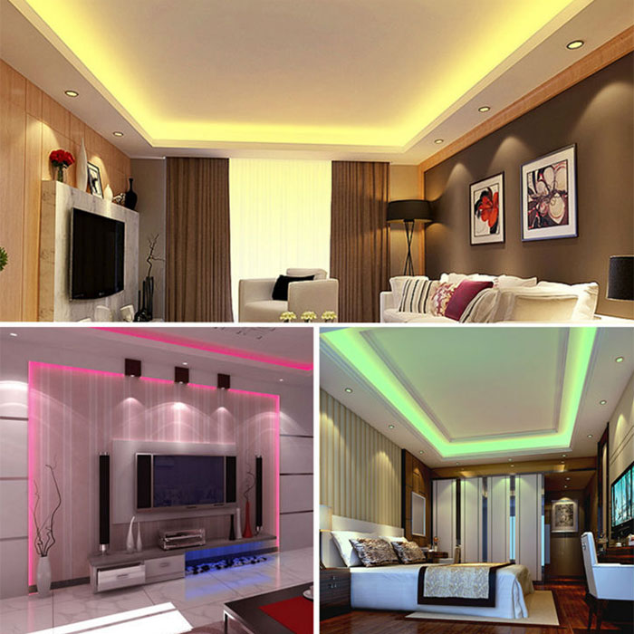 LED Strip Set - Smart Slimme LED Strip - 20 Meter - RGB Kleurverandering - Afstandsbediening - Dimbaar - Waterdicht IP65 - 230V