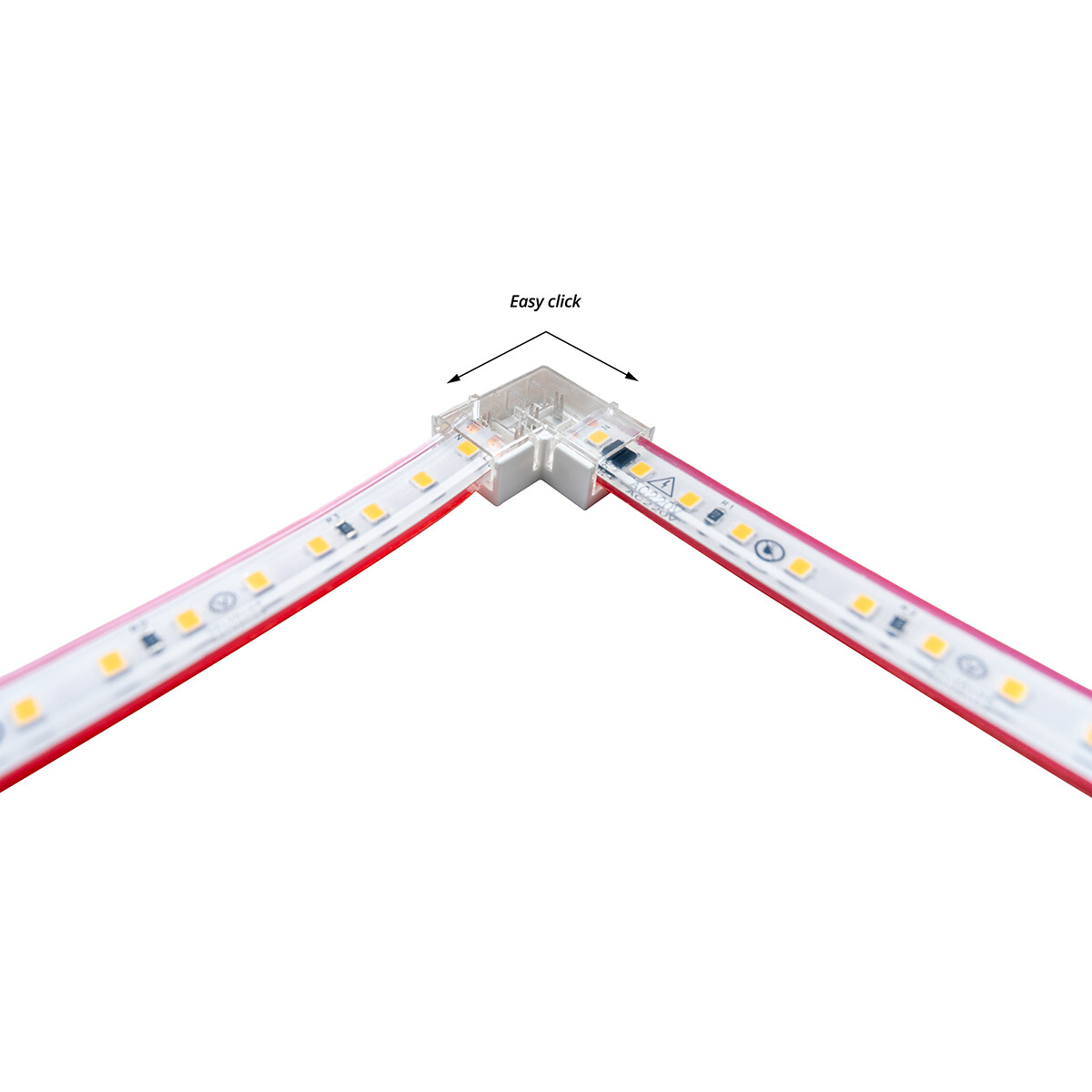 LED Strip - Velvalux - 20 Meter - Natuurlijk Wit 4000K - Dimbaar - Waterdicht IP67 - 38400 Lumen - 2400 LEDs - Directe Aansluiting op Netstroom - Werkt zonder Driver