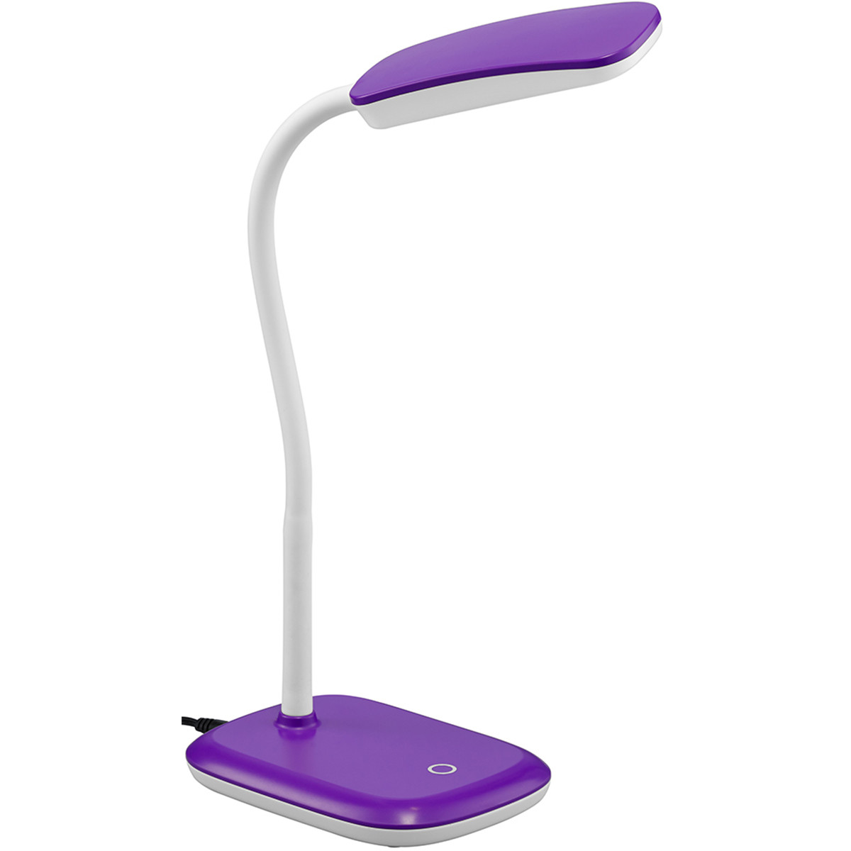 LED Bureaulamp - Trion Bolina - 3W - Warm Wit 3000K - Dimbaar - Rechthoek - Glans Roze - Kunststof